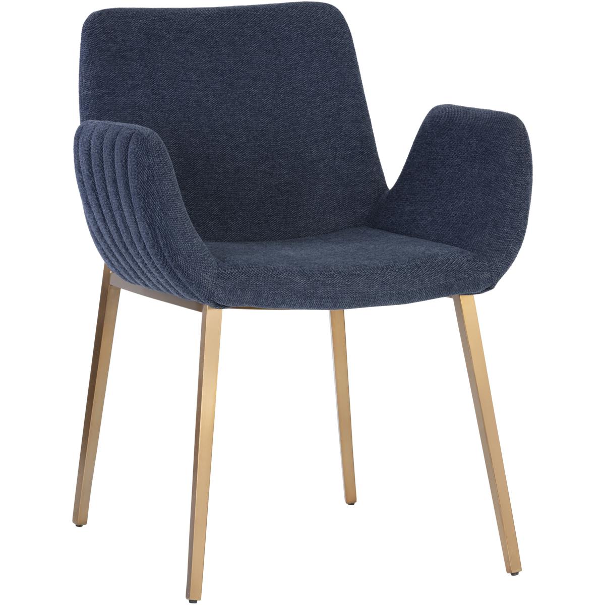SUNPAN 106475 Lucano Belfast Navy Dining Armchair